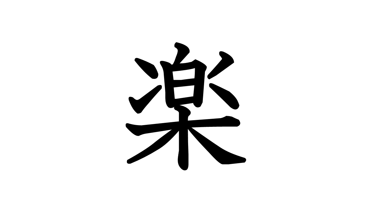 2017年を漢字で表すと「楽」